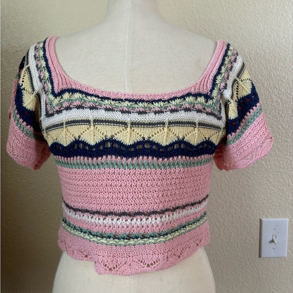 POL knitted crop top - Picture 2 of 5
